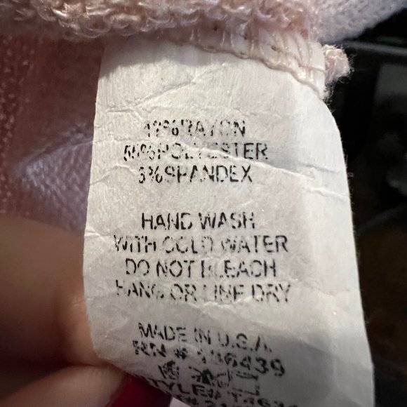 SJS-Made in USA-Knit Sweater/Paris-Medium-Sparkle Silver Beads-Pearl-Casual - Picture 10 of 11